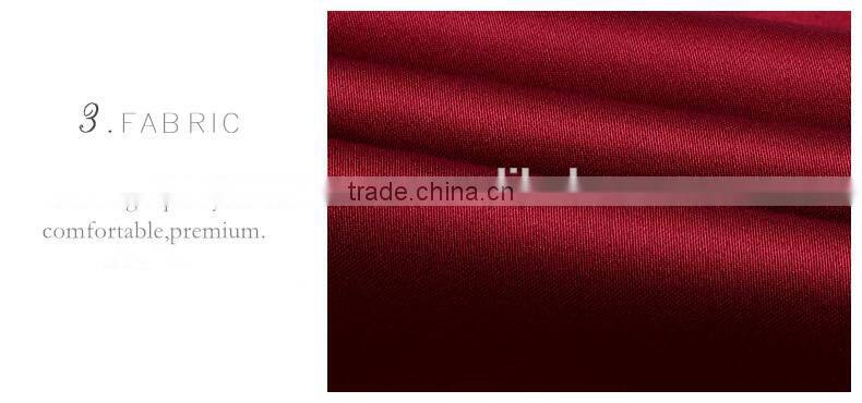 latest blouse in fashion uniform design red women blouse