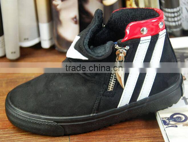 GZYNew design good quality warmly colorful kids leather shoes