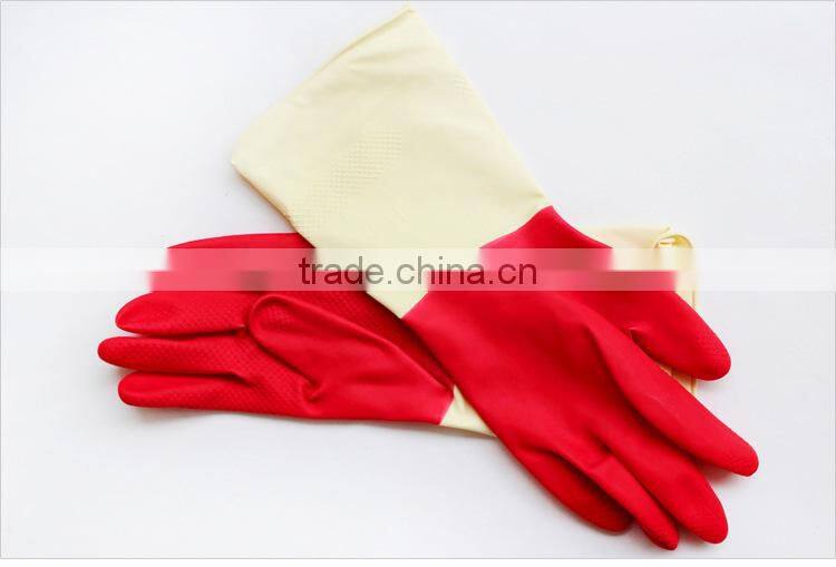 GZY 2015 kitchen and restaurant white joint red tpr gloves
