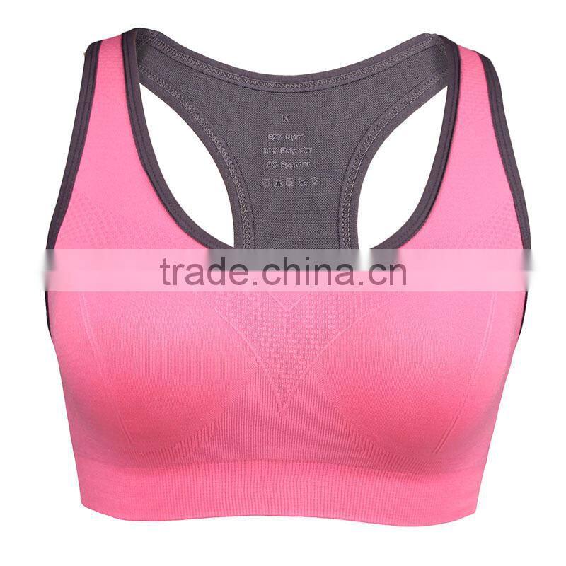 GZY 2015 factory wholesale nude sexy xxxx sports bra