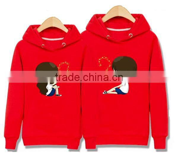 Couple hoodie jacket wholesale hoodies, pullover style with hood