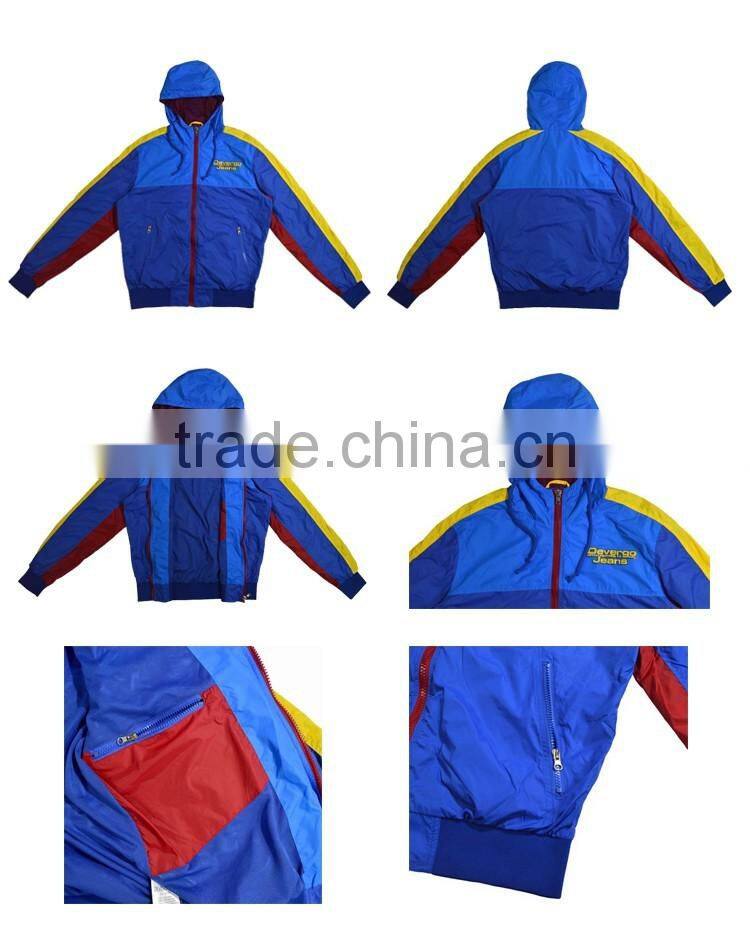 High Quality Men's Spring Windbreaker Jacket With Mesh Lined