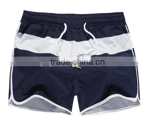 Summer Hotsale China Women Clothing Custom Fashion Matching Color Loose Beach Shorts