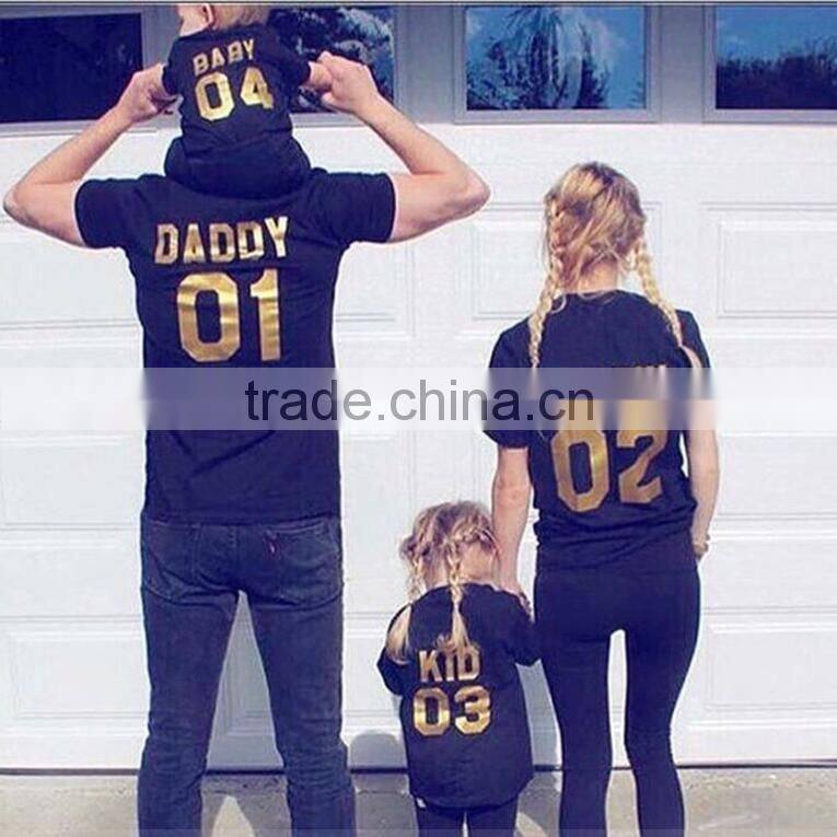 Family Matching Clothing Latest Shirt Designs For Men Woman And Kids
