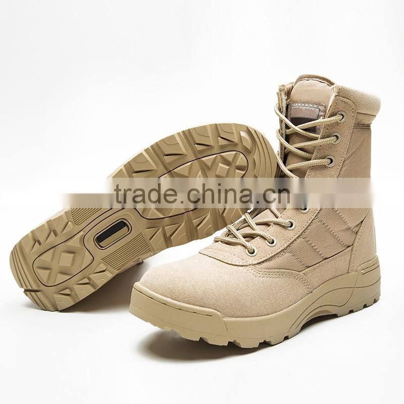 2016 new fashion durable army tactical combat boots casual leisure boots
