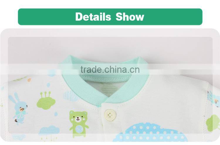 OEM wholesale cotton baby clothes carter's cotton baby clothing with cute cartoon