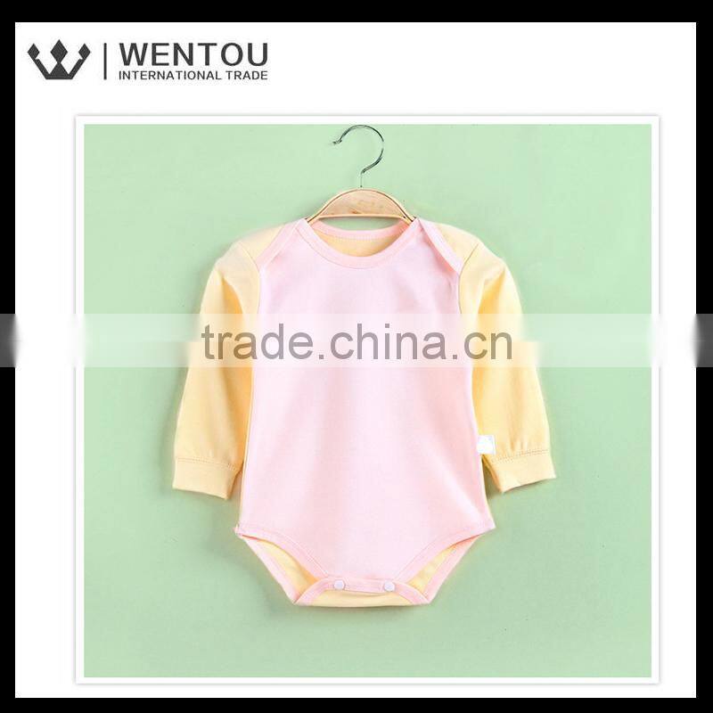 Wholesale lovey cotton Baby onesie pajamas