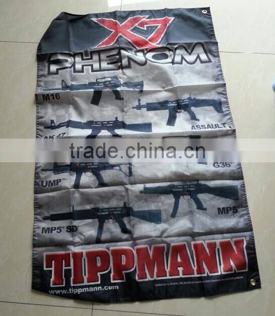 3'x5' custom polyester banner