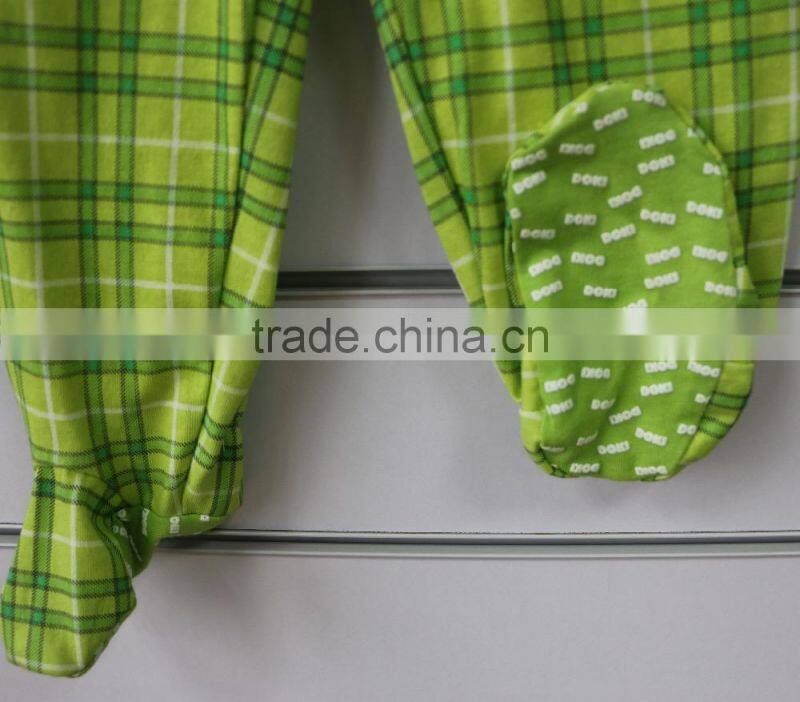 cotton baby pants with feet for sleeping