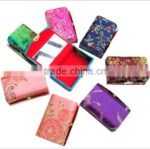 Hot sales colorful beauty makeup lipstick case Cosmetic Bags SH0072