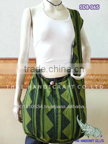 Thai Large Cotton Shoulder Hippie Boho Hobo Sling Crossbody Yaam