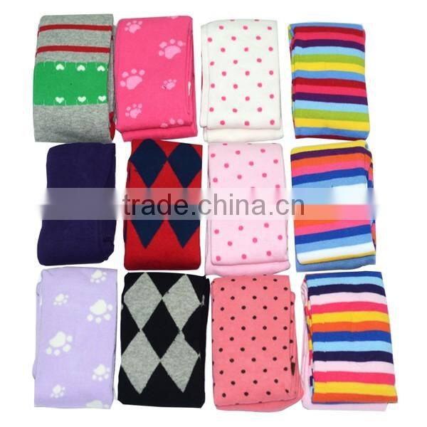 Fashion Beaty Baby Girls Jacquard Cotton Tights Pantyhose