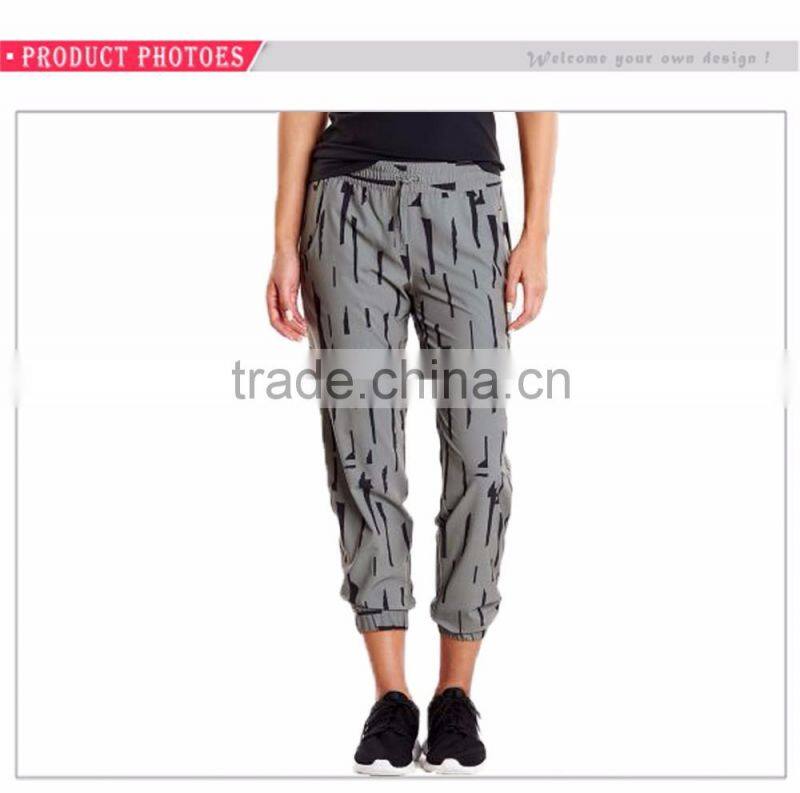 New Style Fashion Jogger Pants Printed Jogger Pants Loose Pants Women Trouser
