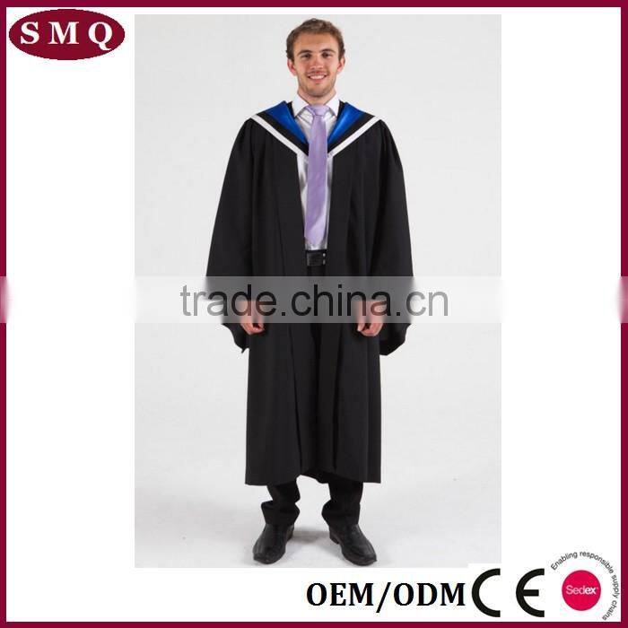 Hot sale academic regalia graduation cap and gown