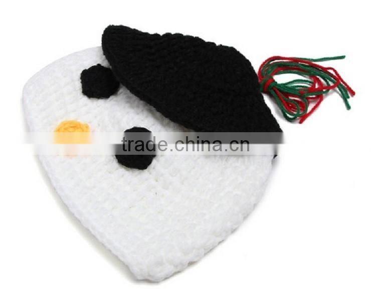 Lovely combed cotton baby hats newborn animal design baby beanie hat funny crochet baby hat