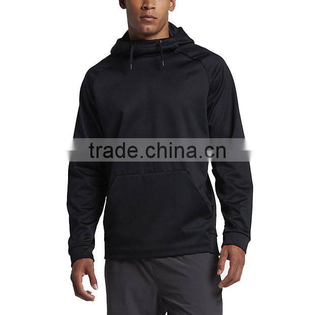 2017 fashion OEM Men Breathable athletic jogging Sports dri fit training hoodies wholesale