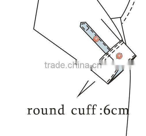 custom model long sleeve turn up collar bespoke man shirt