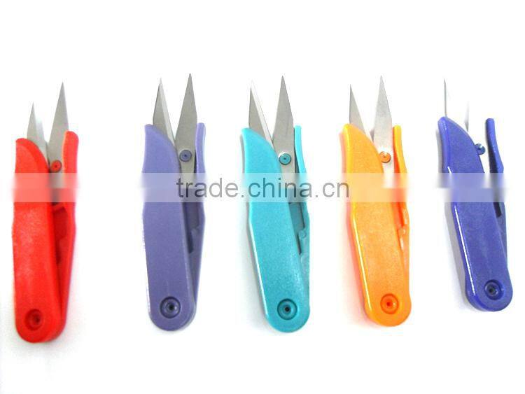 High Quality Sewing Tools Colorful Plastic Yarn Cutting Scissors