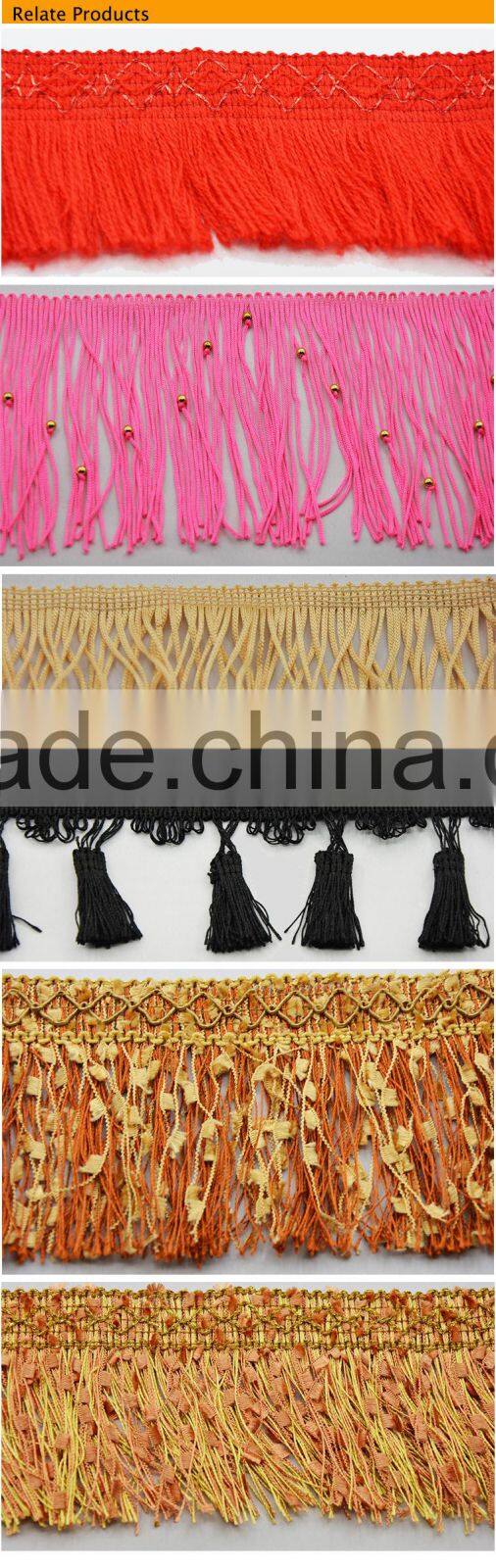 Colorful Curtain Tassel and Fringe