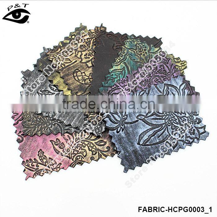 Synthetic nubuck leather for shoes PU leathers for bags furnitures