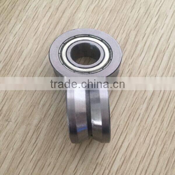 V groove track roller bearings LV203ZZ for linear guide