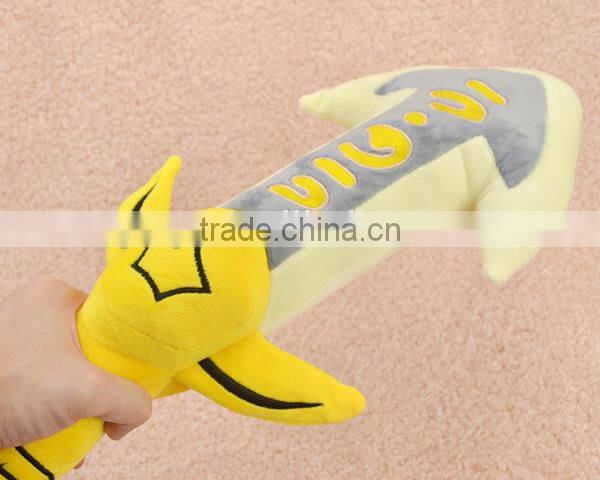 2015 new design kids toy stuffed soft toy sword