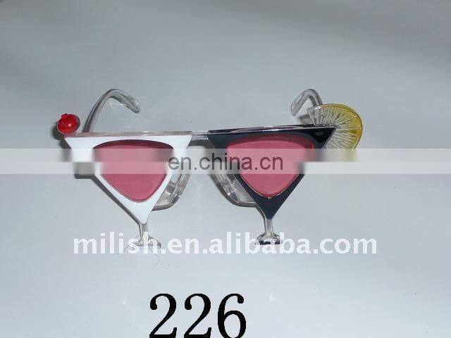 Cheap crazy party custom logo pinhole glasses MPG-0374