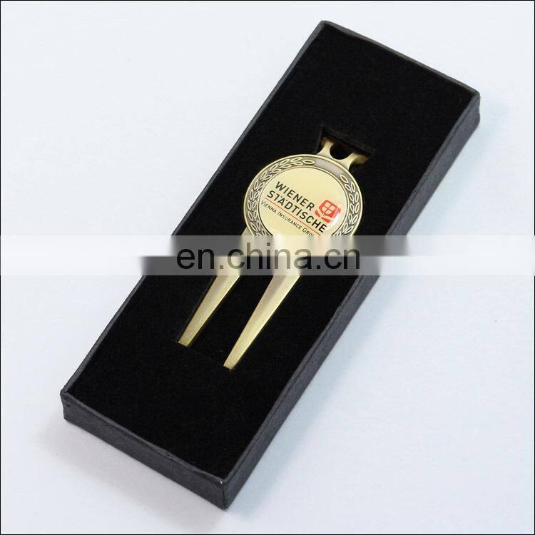 antique copper epoxy golf pitch fork