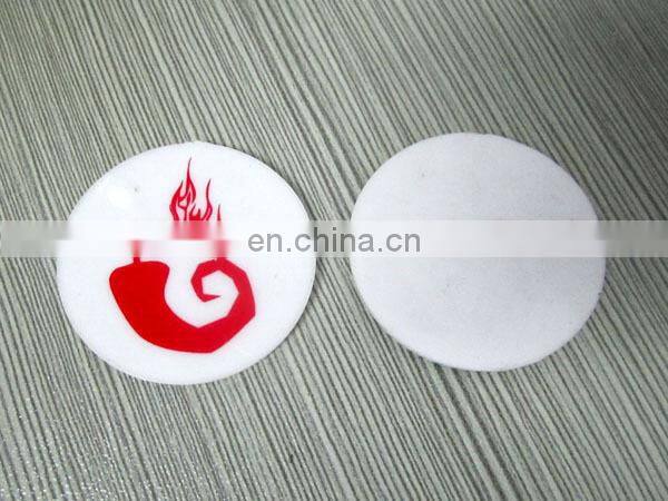Promotionals custom design blank plastic token coin
