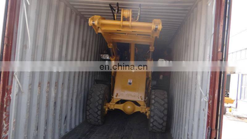 Latest export ZL20F wheel loader with timber grapple