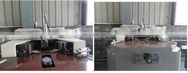 China OEM Single head corner crimping machine / Aluminum window forming machine
