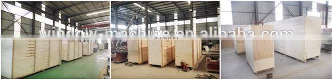 Variable angle profile window welding UPVC machine