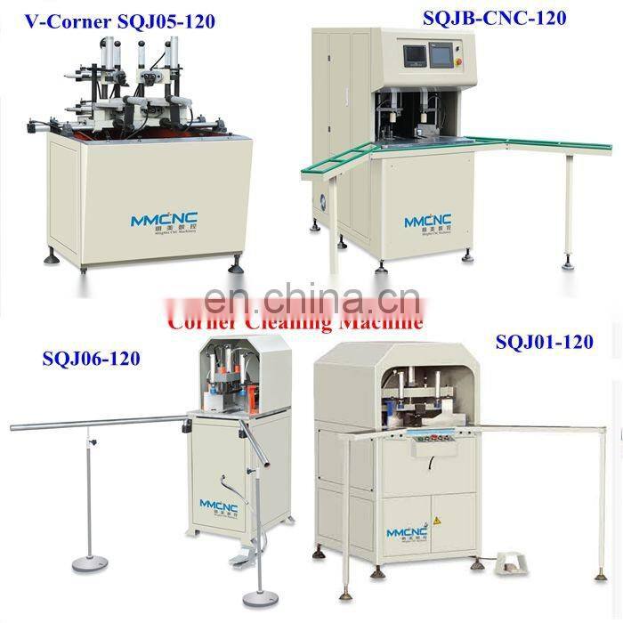 Malaysia agent wanted upvc pvc automatic cnc window corner cleaning machine