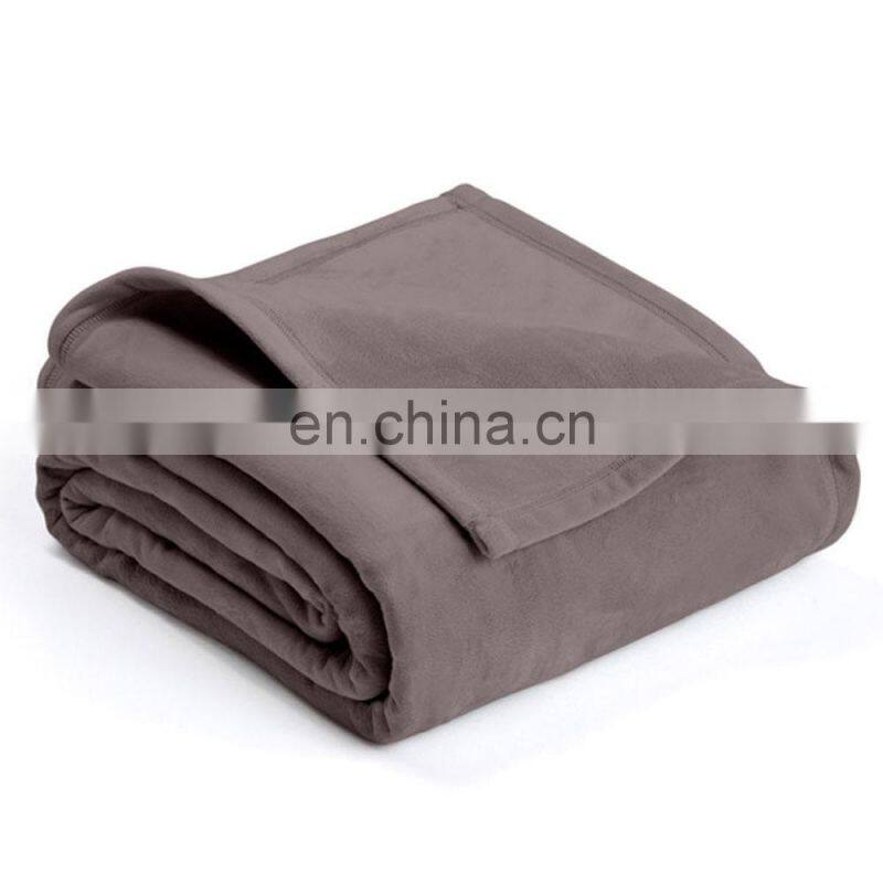 Customized Polyester Warm Blanket Flannel Fleece