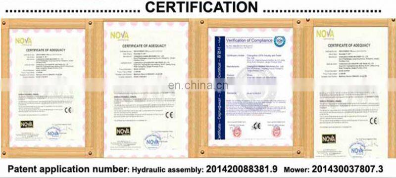 Farm machinery 3 point hitch linkage tractor mounted front topper mower in China