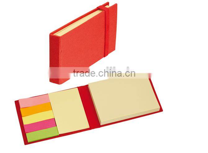 Regular colorful magnetic notes with sticky notes for school or office use