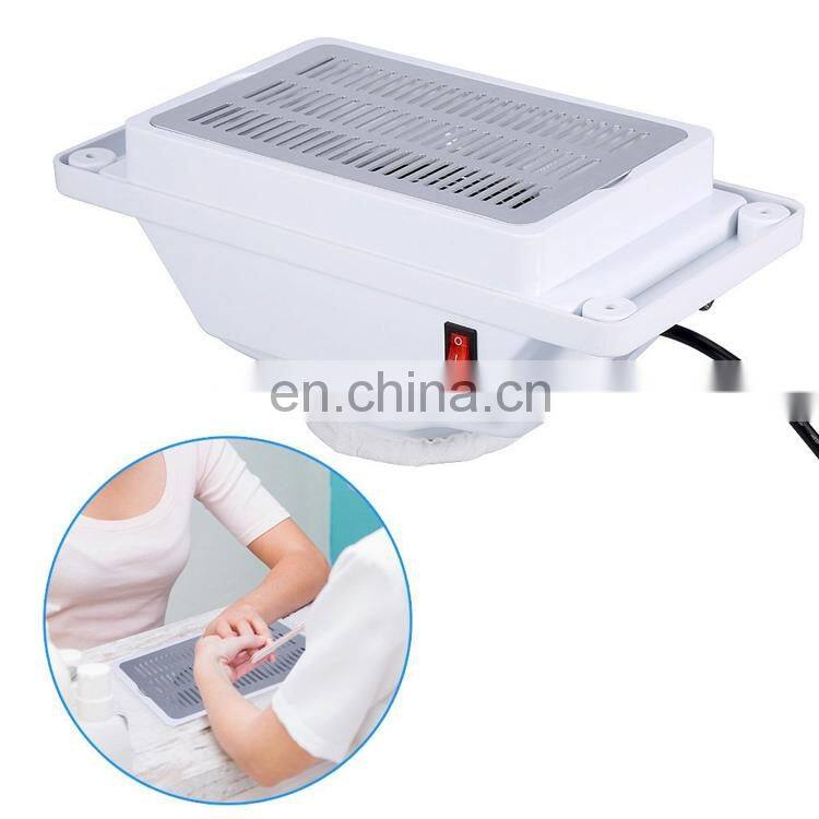 40W New Strong Power Nail Dust Collector Nails Fan Art Salon Suction Dust Collector Machine Vacuum Cleaner Fan with EU Plug