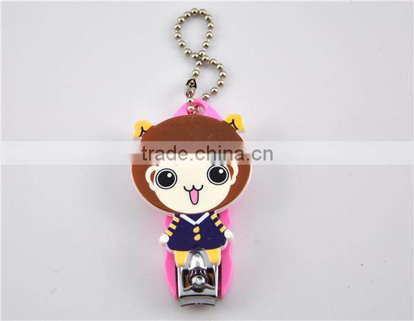 Cartoon nail clipper for babe rimei nail clipper in curve design