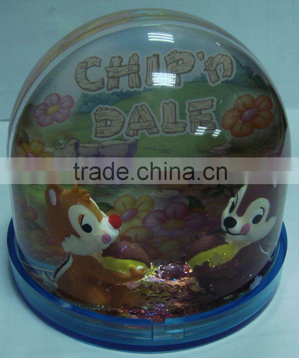 Polyresin Water Globe, Resin Water Globe, Souvenir Figure For Snow Globe