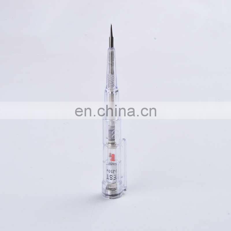 Waterproof Induced Electric Tester Pen Screwdriver Probe light Voltage Tester Detector AC/DC 70-250V Test Pen Pencil