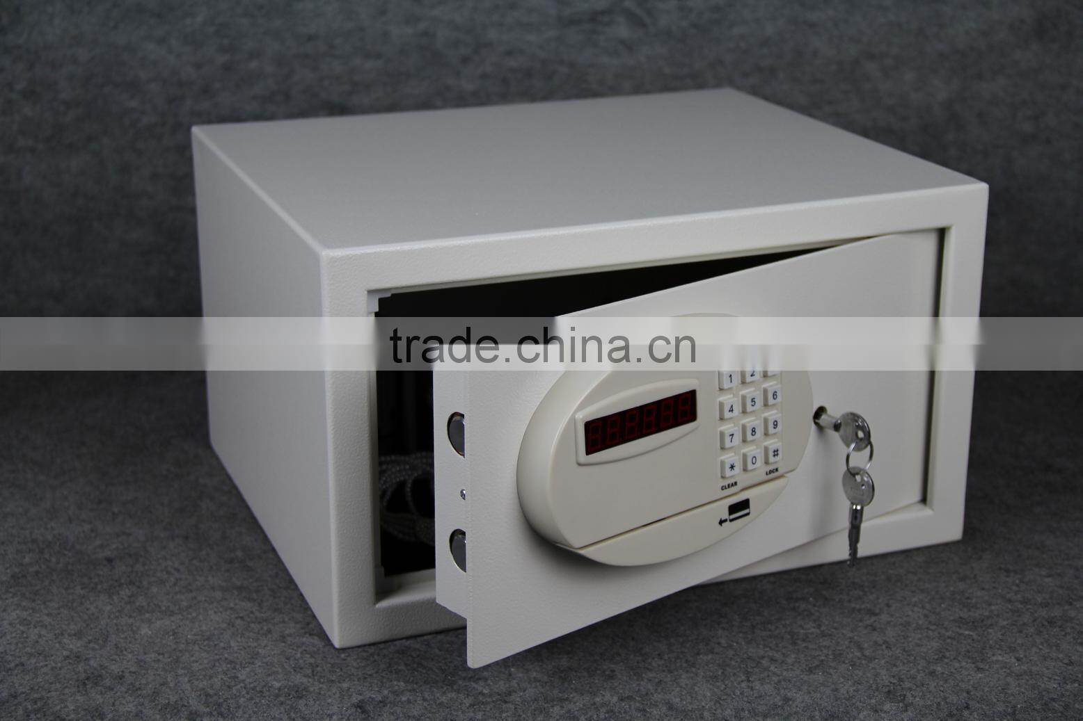 Magnetic card opening safe box