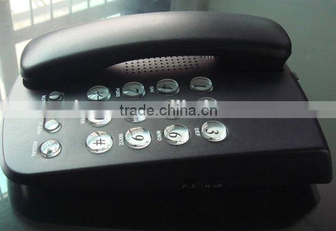 fancy corded plastic rotary dial telephone