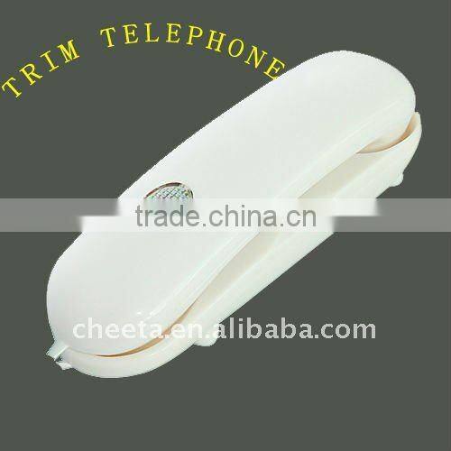 corded cheap mini basic telephone/modern design portable desktop trimline phone