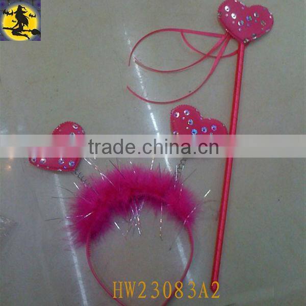 2013 New Fashion Pink Butterfly Headband