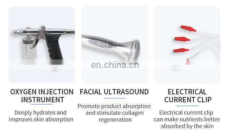 Multifunctional Skin Management Machine Facial Cleaning Lifting Beauty Instrument for Skin Exfoliate Shrink Pores