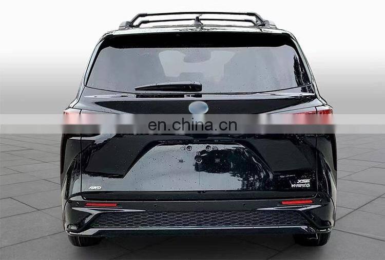 Runde Newest Kit For 2021+ Toyota Sienna Upgrade XSE Sport Body Kit Front Bumper Grille Fog Lights Rear Bumper