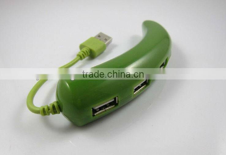 4 Port 2.0 USB HUB/ Cayenne pepper style