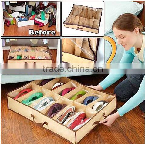 2014 Magic Under Bed Shoe Organizer / Shoe Storage Box / Shoe Storage