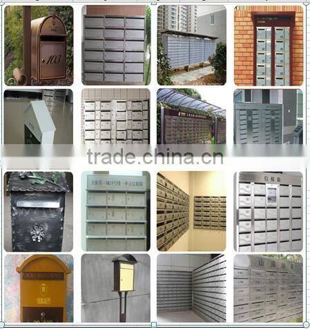Wall mounted Stainless Steel Outdoor Letter Boxes
