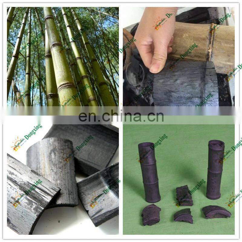 dry distillation smokeless coconut shell small wood furnace for making charcoal